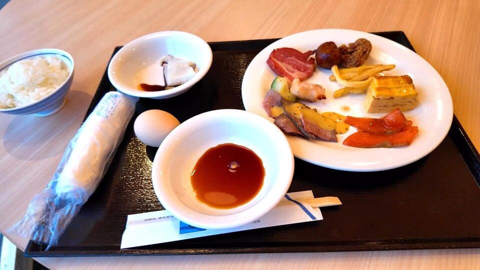 朝食ビュッフェ