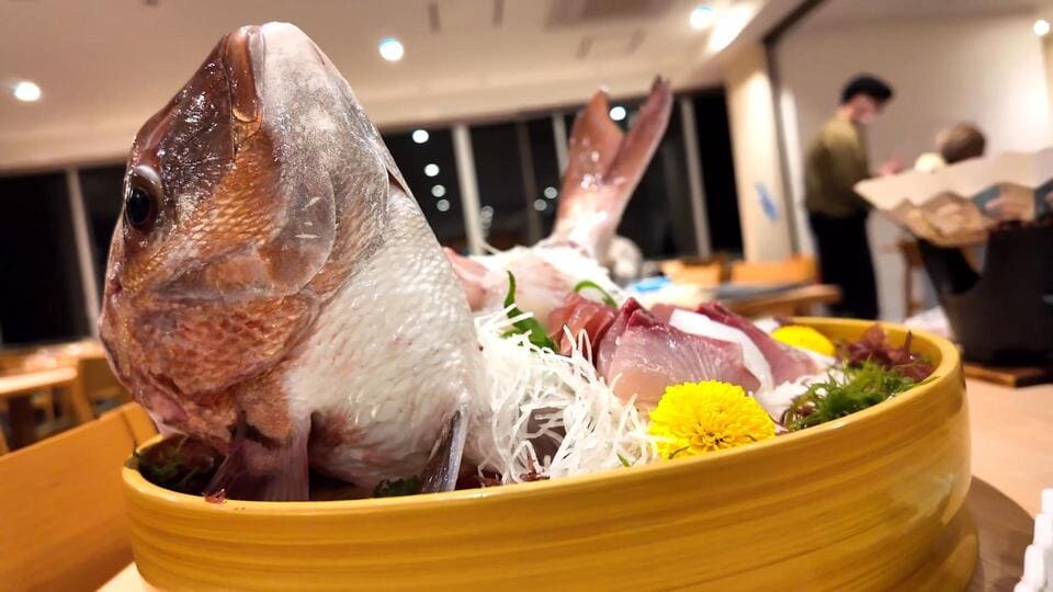 鯛の姿造り