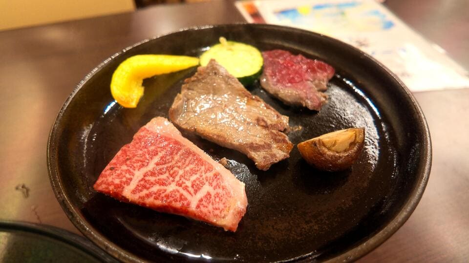 黒毛和牛鉄板焼き