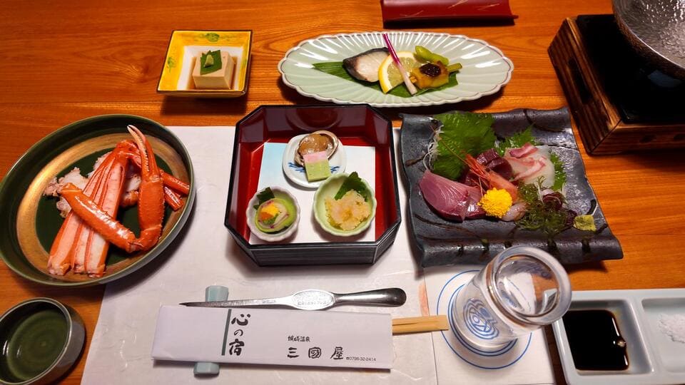 会席料理全体