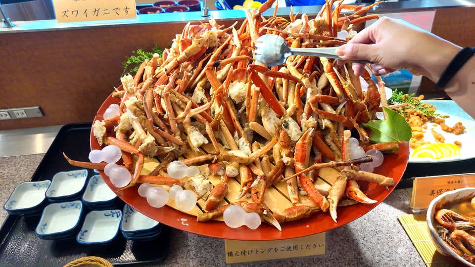 カニ食べ放題