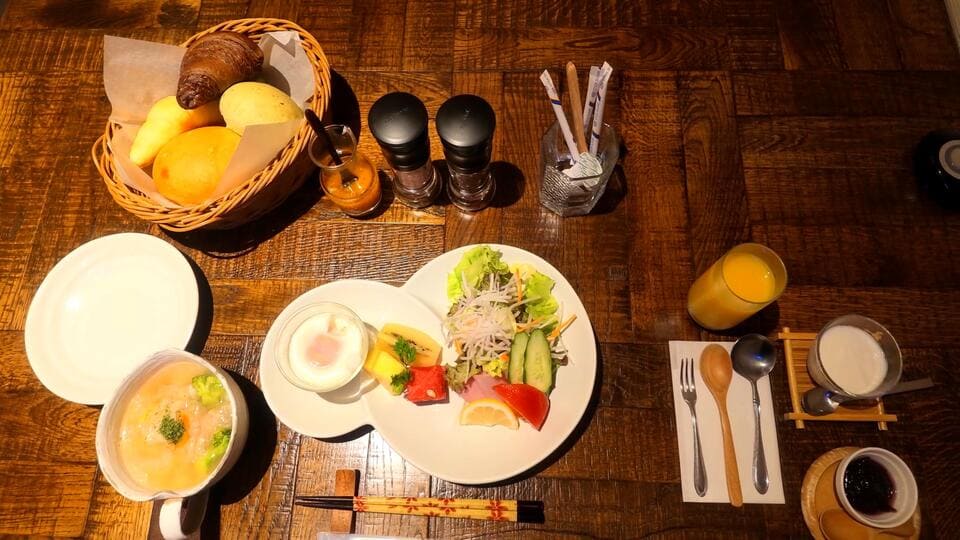 朝食全体