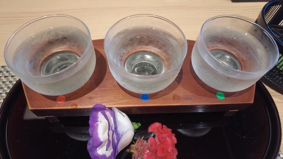 日本酒の利き酒セット