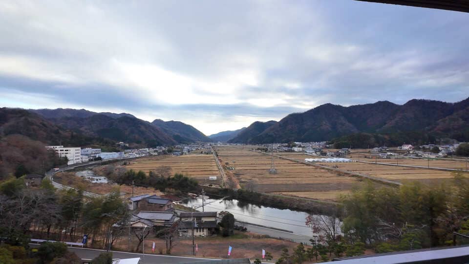 客室からの景色