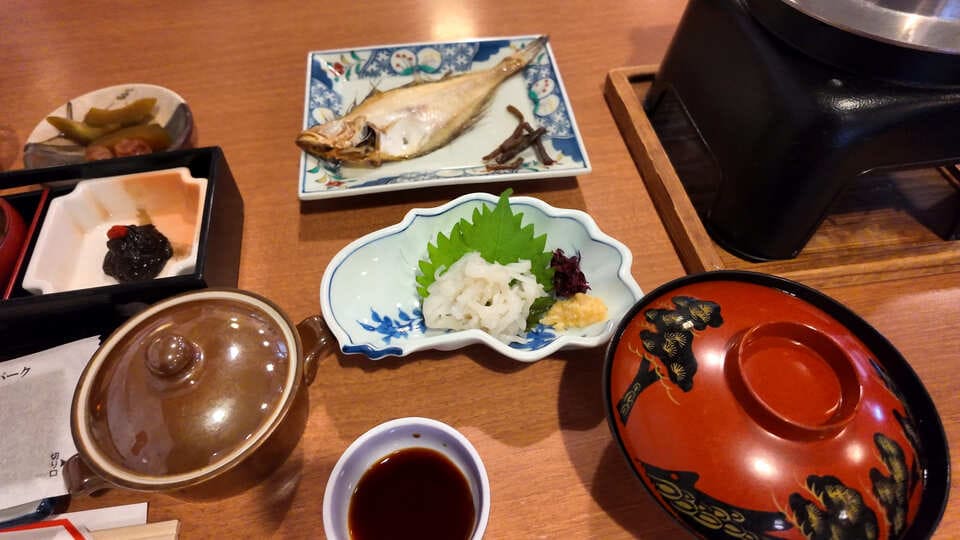 カレイとイカ