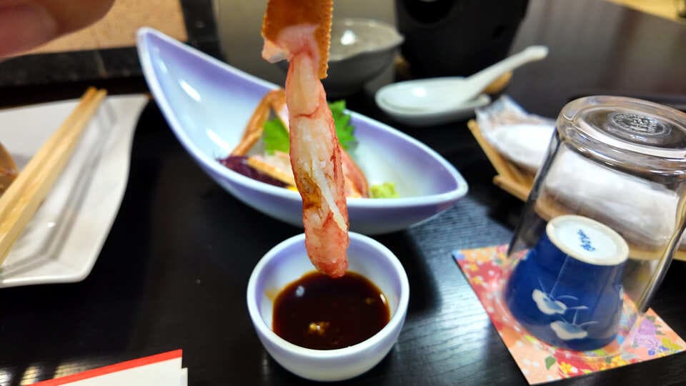 カニ刺し
