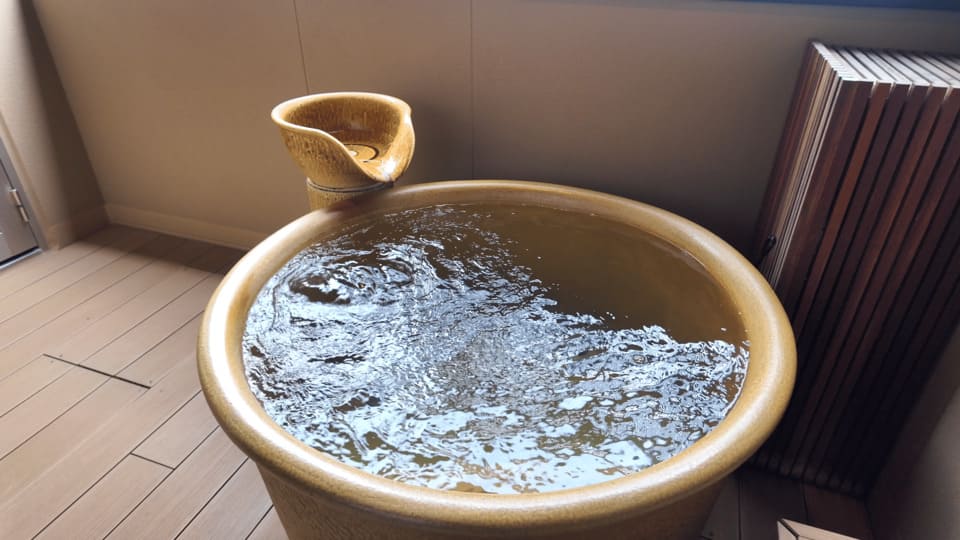 客室露天風呂